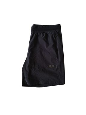 NOBULL Black Men's Performance Training Short 6" Strength Training Short Large